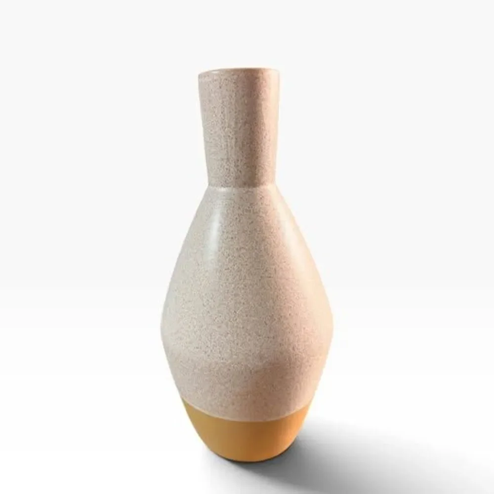Macy’s two-tone tall ceramic vase